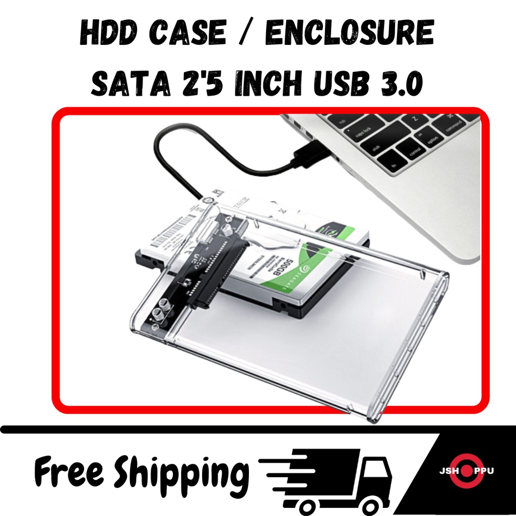 Jual Enclosure Hdd Hardisk Case Casing Hardisk External Hdd Case Inch Sata Usb Shopee