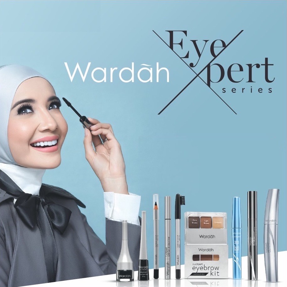 WARDAH EyeXpert Series Indonesia / Eye Makeup Remover Eyeliner Eyebrow Pencil Matic Brow Definer Optimum Hi-Black Liner Perfect Precision Liner Liftlast Waterproof The Volume Expert Mascara / Pen Pensil Alis Mata Maskara / Cosmetic Make Up / Xpert Expert