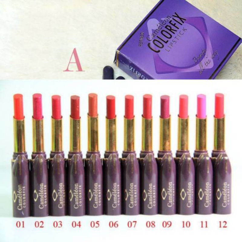 Lipstick Cameleon Colorfix // 6 pcs Seri A Seri B