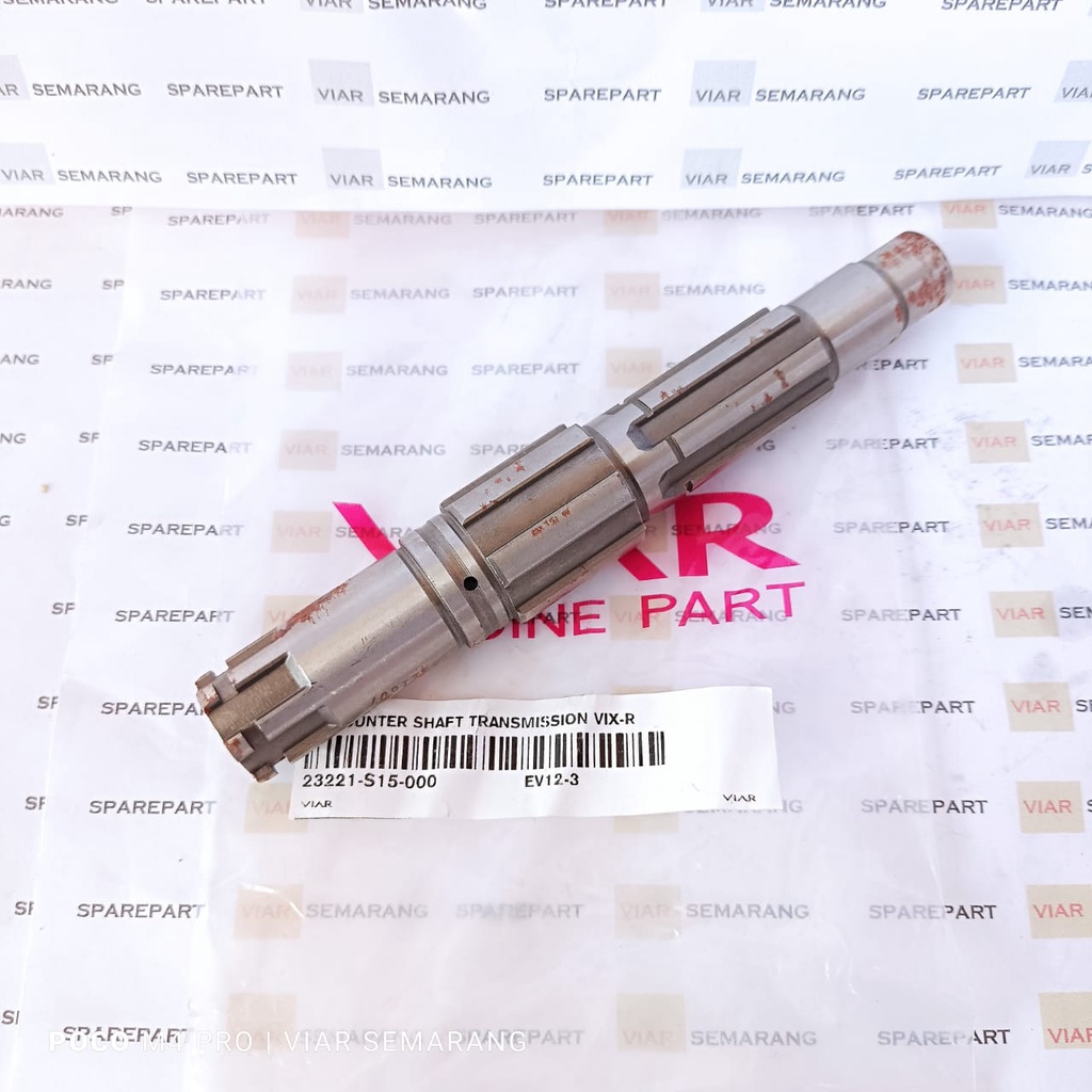 As counter shaft viar cross x 150 as rasio viar vix r 150 original kontershaft -online VIAR, Kaisar,