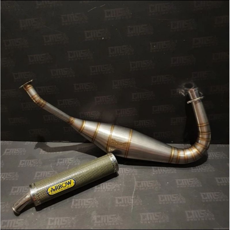 Knalpot Arrow Rx King Header Ahau one Model Pdk set Silencer Arrow Ori
