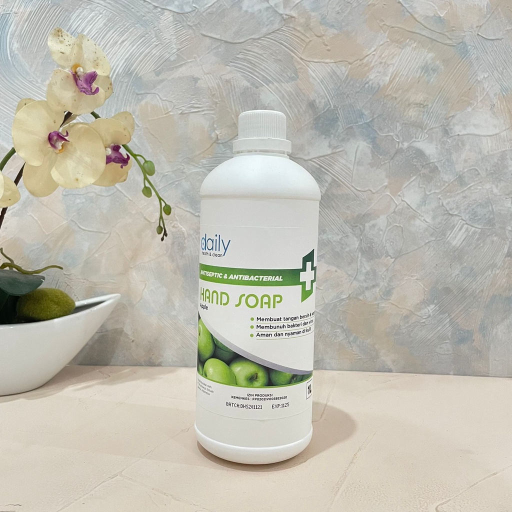 Sabun Cuci Tangan Daily Hand Soap Antiseptik Antibacterial 1 Liter