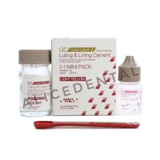 GIC Fuji 1 mini pack / big pack luting cement GC lem gigi crown bridge