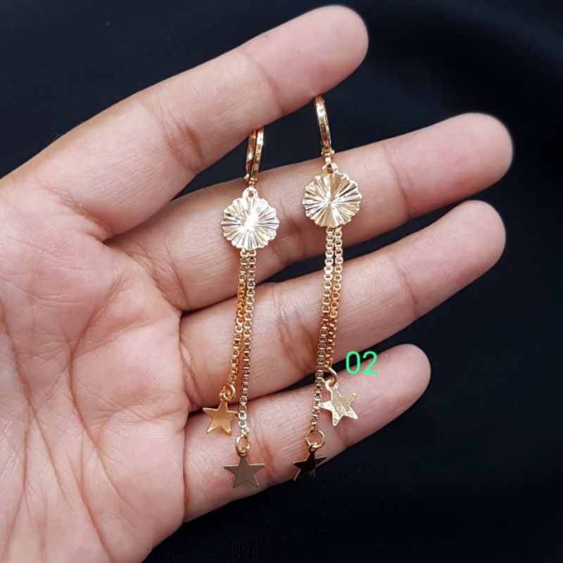 Anting titanium import kode A 04 import awet,tahan lama,