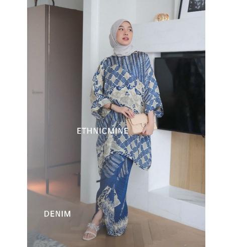 Sale ARUNA SET SKIRT (ROK LILIT) batik viscose baju kondangan