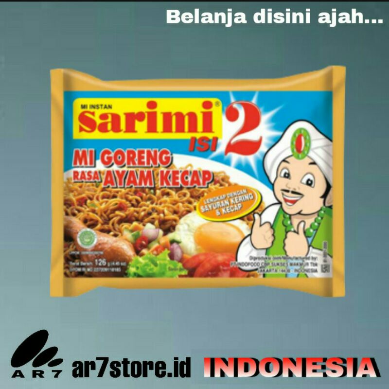 

SARIMI ISI 2 Mie instan goreng ayam kecap 126gr