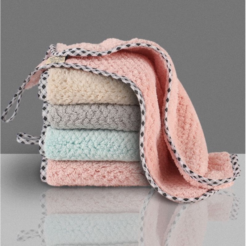 lap kain 30cm x 40cm microfiber lap dapur lap cuci lap tangan dll