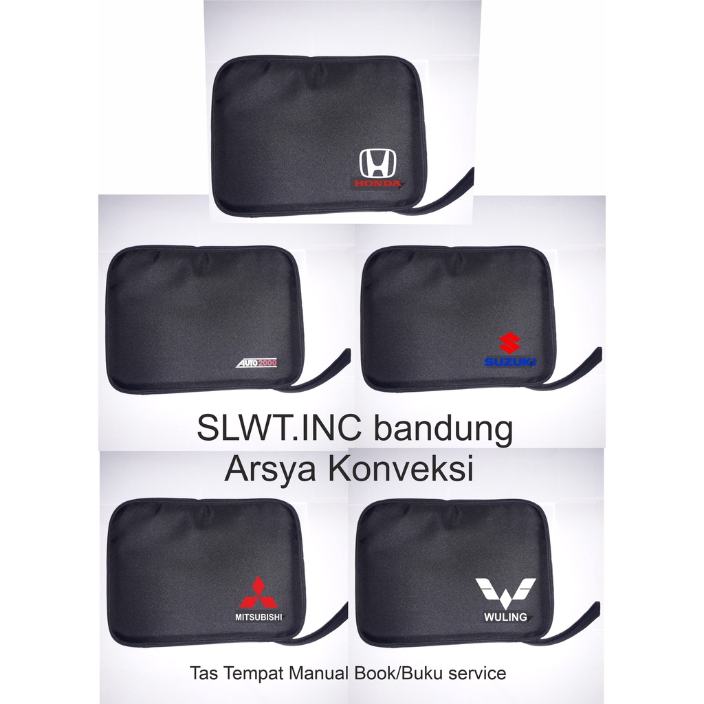 Tas Buku Manual dan buku service mobil