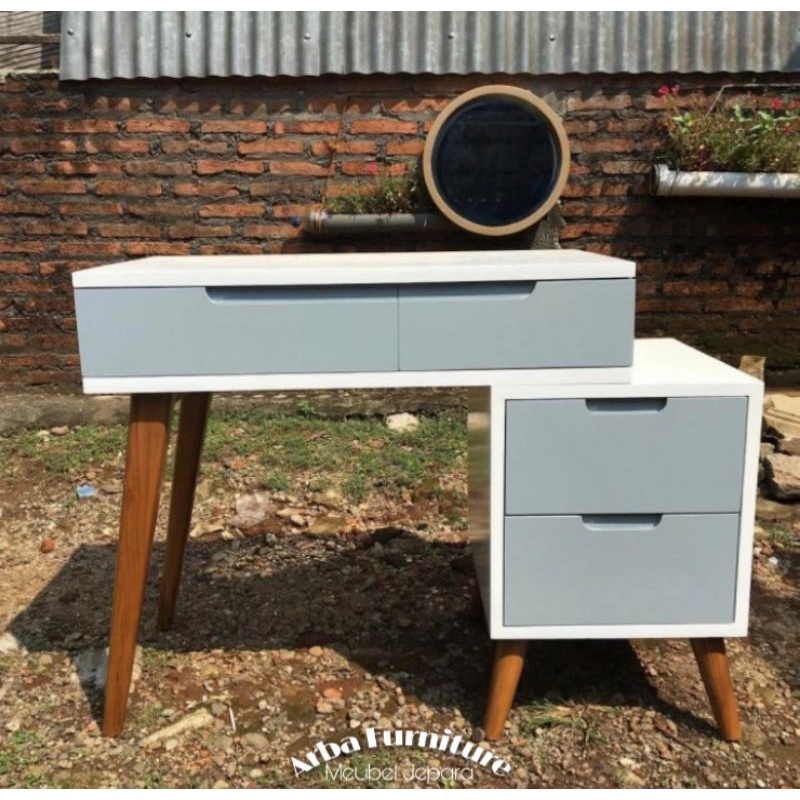 MEJA BELAJAR MEJA KERJA MINIMALIS MODERN