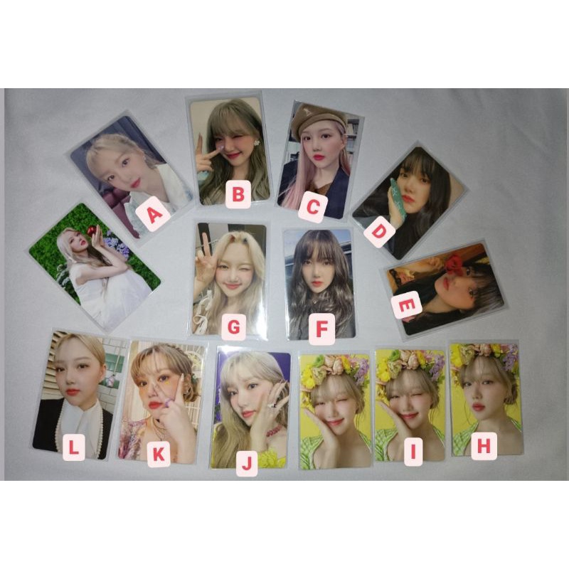 [READY INA] PHOTOCARD PC GFRIEND YERIN MEMORIA HOTPACK MAWAR POB ARIA AAB YERIN SOWON EUNHA YUJU SIN