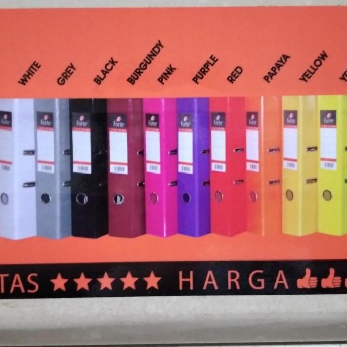 

Odner Folio Forte warna warni/harga per dus /isi 12 pcs warna campur