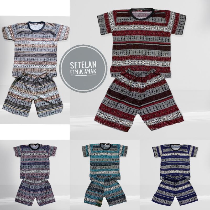 4s Grosir Solo || Setelan Etnik Anak 1-6 tahun