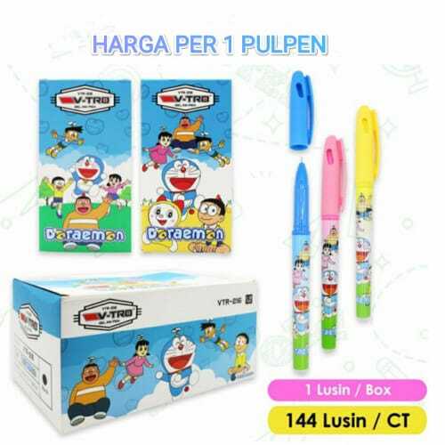 

PULPEN GEL MOTIF DORAEMON vtr-26 0.5mm | PENA GEL FANCY UNIK