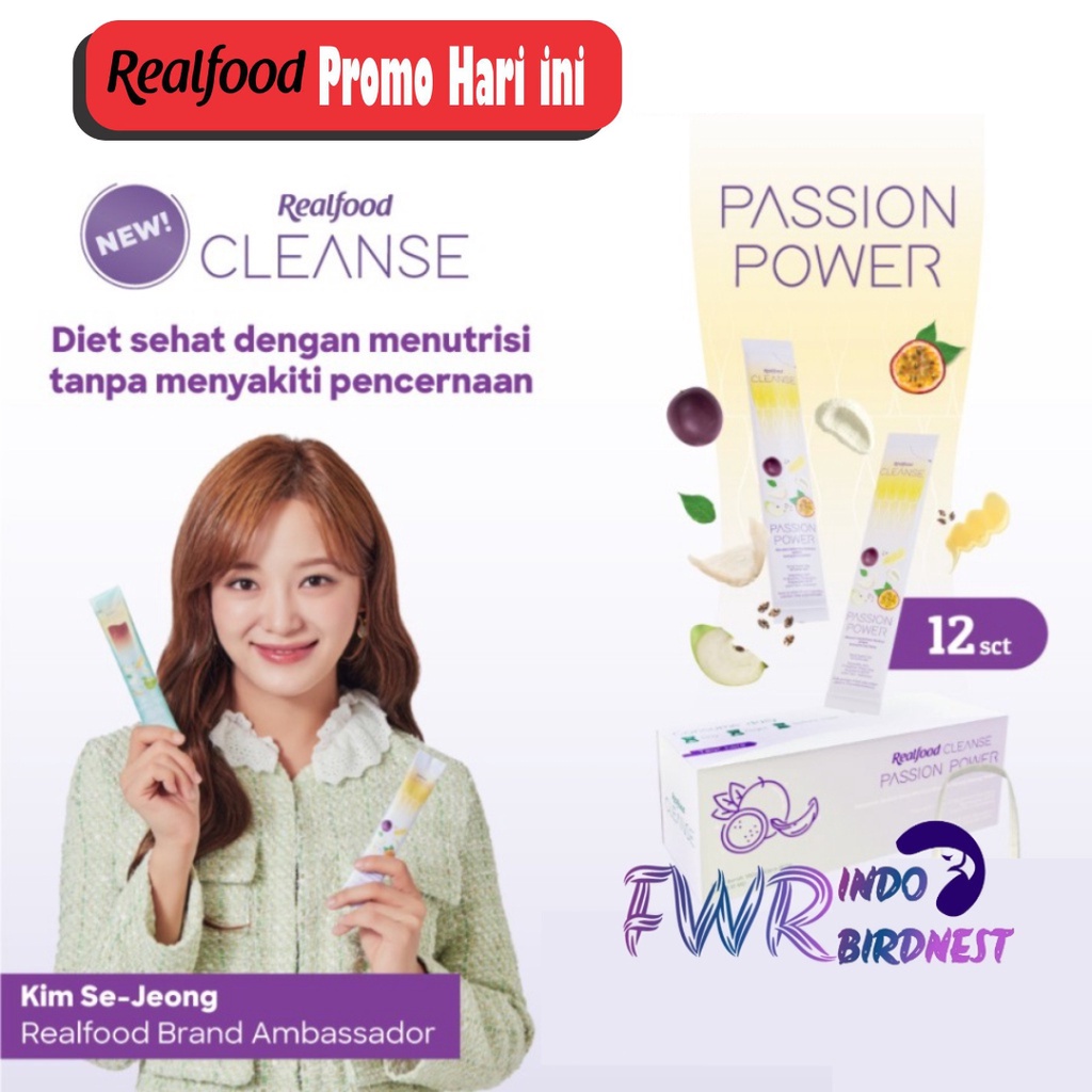 

Realfood Cleanse Passion Power Detox Sarang Burung Walet 12 pcs