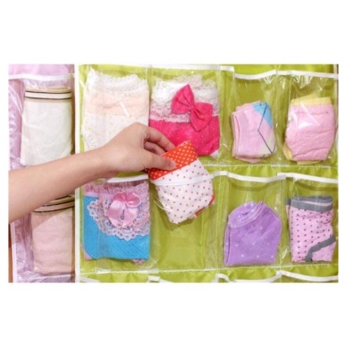 Stroge Gantungan 16 Kantong Hanger Organizer Serbaguna Pouch Korean