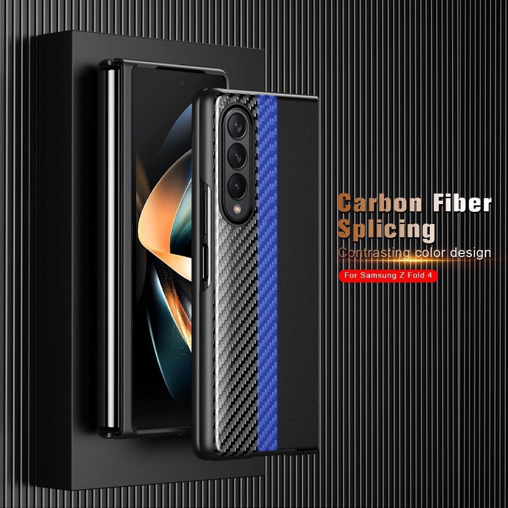 CARBON HARD CASE SAMSUNG Z FOLD 4 FOLD 3 5G FOLD 2 FOLD 1 FULL PROTECTOR CASE HIGH QUALITY PREMIUM