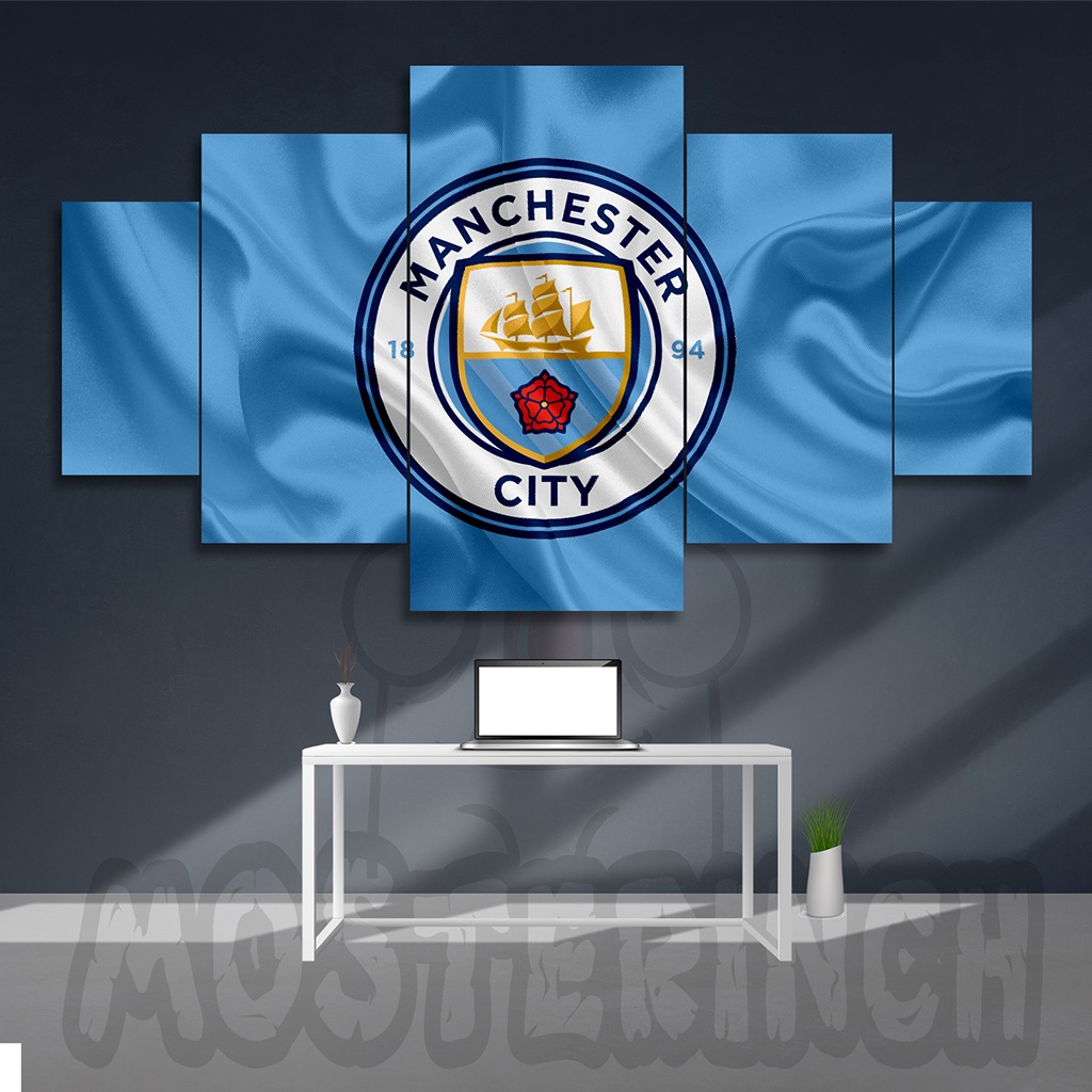 Hiasan Dinding Poster Sepakbola MANCHESTER CITY FC