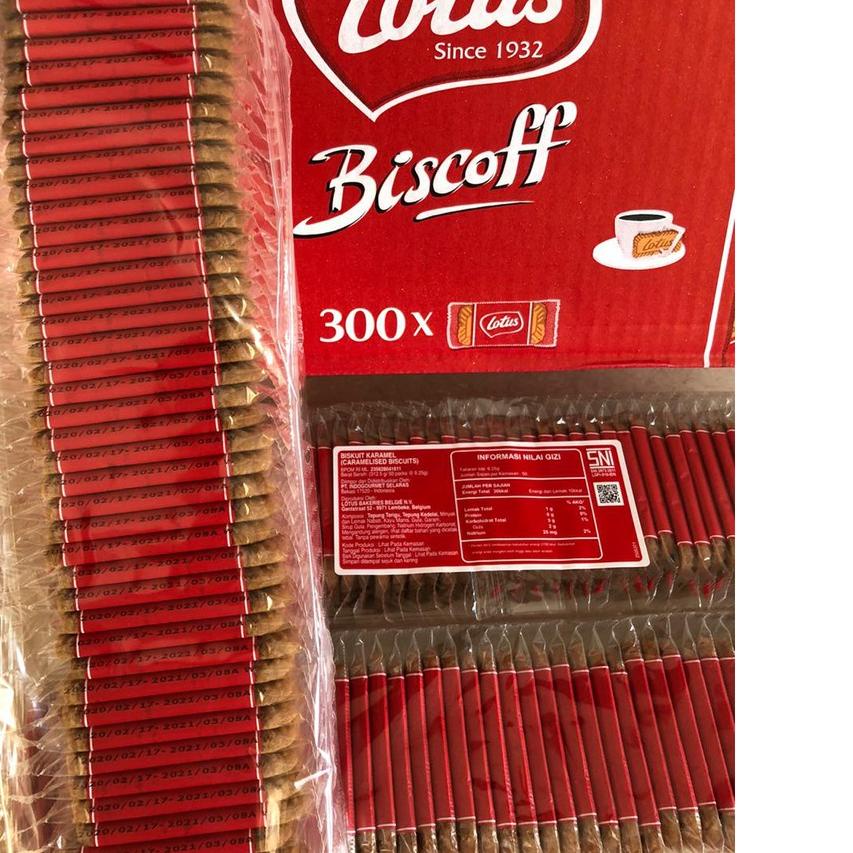 

GRATIS ONGKIR✅Lotus Biscoff Cookie Isi 50pcs Biskuit|RA8
