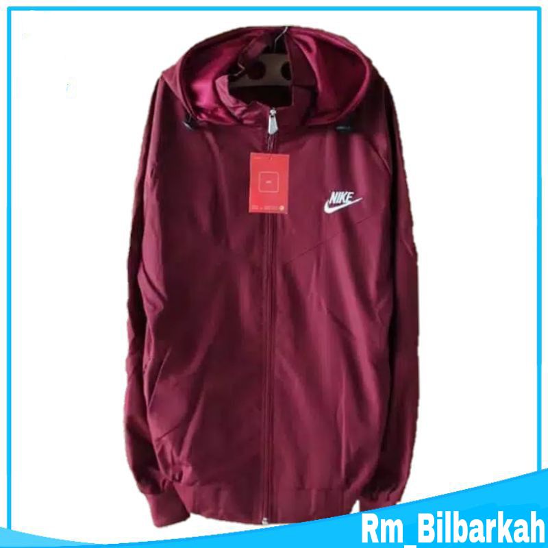 Jaket Parasut Nike windrunner pria Wanita size L XL XXL XXXL