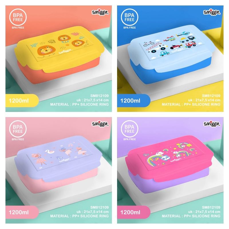 lunchbox smiggle/kotak makan smiggle