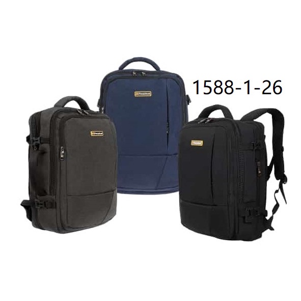 TAS RANSEL PRESIDENT 1588 ORIGINAL 2 in 1 BACKPACK PRESIDENT BRIEFBAG PRESIDENT TAS RANSLE MULTIFUNGSI