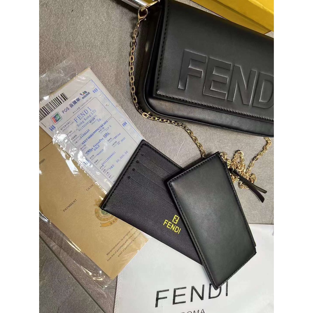 F3nd! Continental Wallet Hand Bag 2717 (FreeBox+Invoice+KantongKain+BubbleWrap)