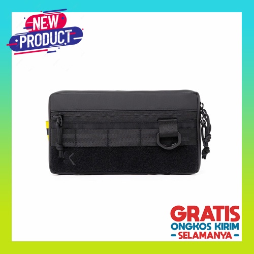 Pouch Bag Tas Tangan Pria Wanita Bahan Kulit Pu Clutch Handbag Kekinian Elegan Dompet Kartu Id Card 
