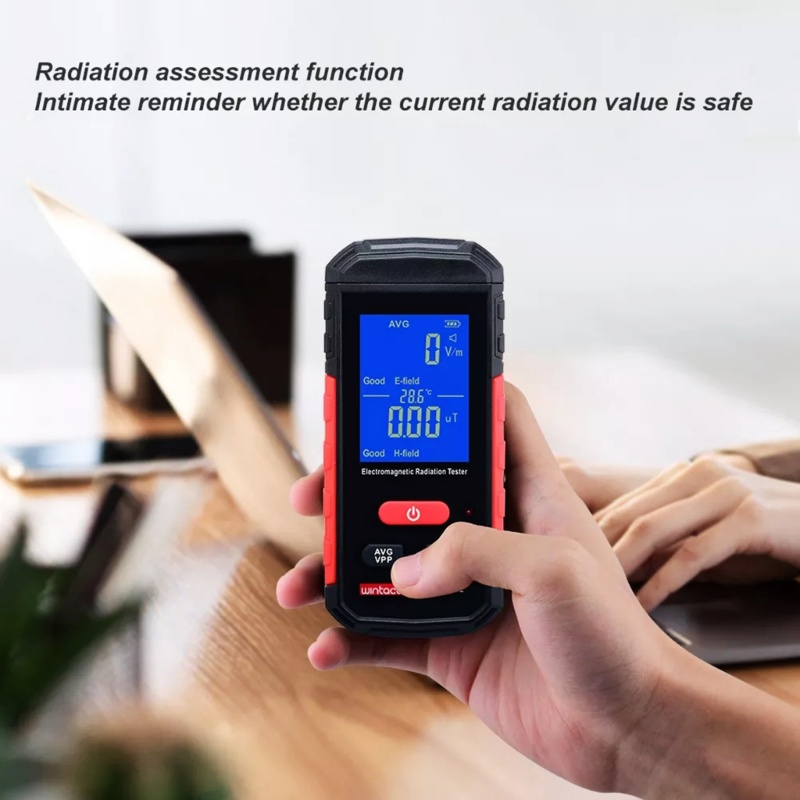 Zzz EMF Meter Rechargeable Electromagnetic Radiation Detector Untuk Menguji Hantu, Medan, Medan Listrik