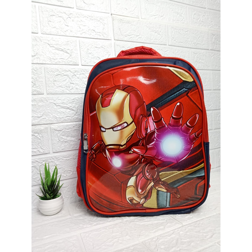Satu7an T154 Tas Ransel 3D Anak Motif Timbul Karakter Kartun Tas Punggung Sekolah Tas Anak Nilon