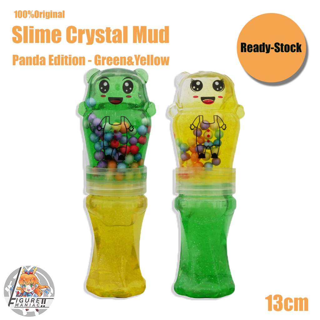 Mainan Anak - Slime Panda Edition Import Premium Slime Lucu Cute Slime Aman Crystal Mud Galaxy Mud