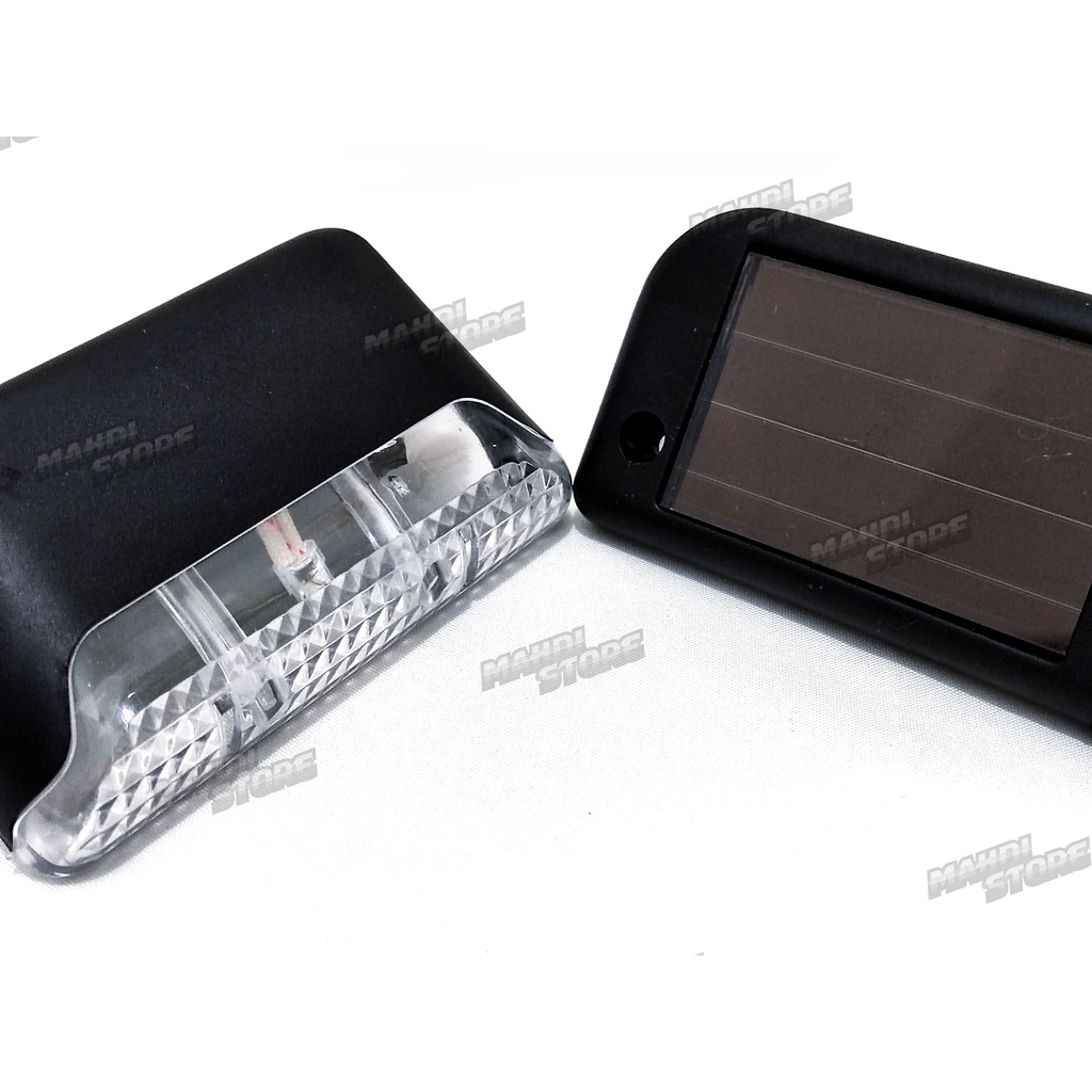 LAMPU HIAS TAMAN TANGGA DINDING TEMBOK PAGAR JALAN PANEL TENAGA SURYA SOLAR CELL WATERPROOF