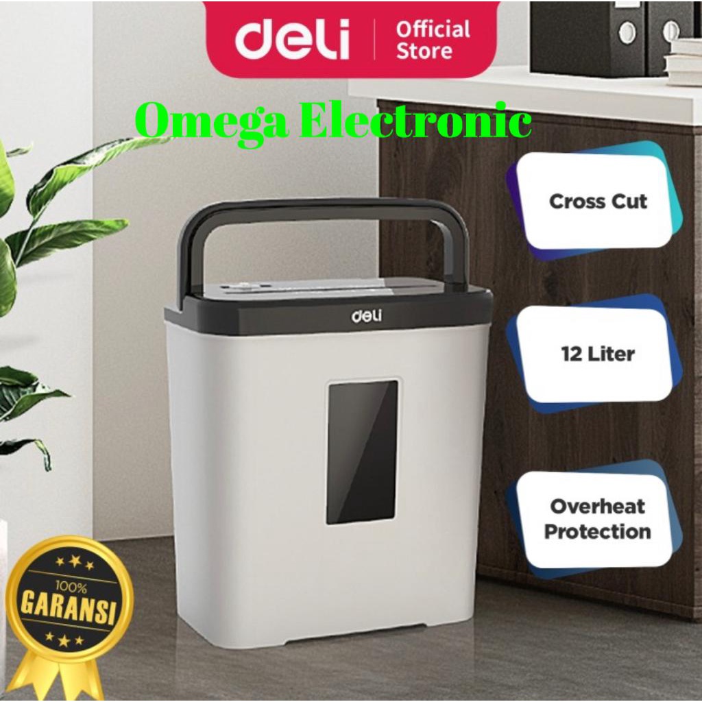 Deli E9939 Paper Shredder Mesin Penghancur Kertas Berkas E 9939