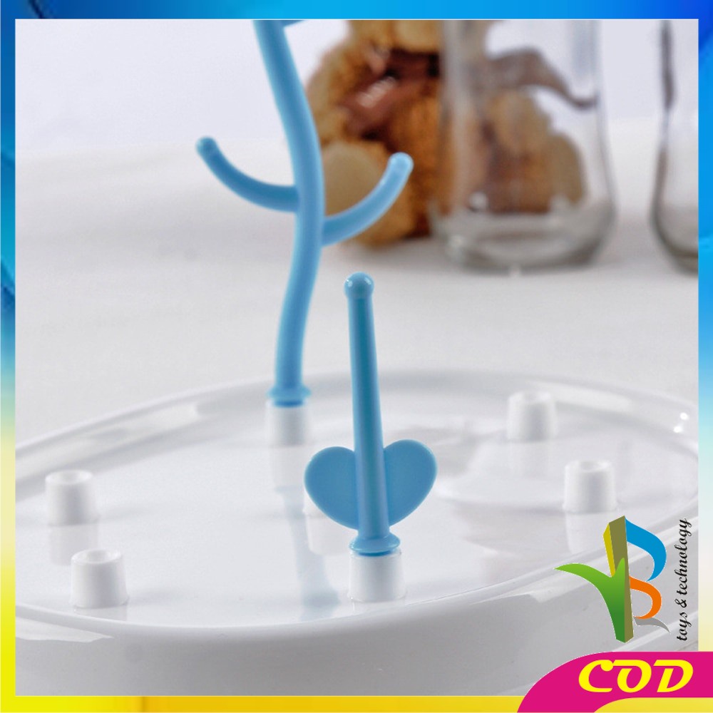 RB-C52 Rak Botol Susu Bayi / Baby Bottle Drying Rack / Rak Pengering Botol Dot Perlengkapan Bayi