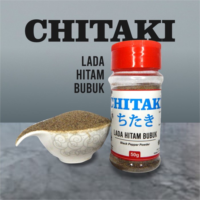 

TERBARU Bumbu Chitaki Lada Hitam Bubuk Black Pepper Blackpepper 50 gram