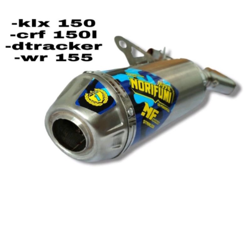 KNALPOT RACING NORIFUMI NF CRF 150 KLX 150 DTRACKER WR 155