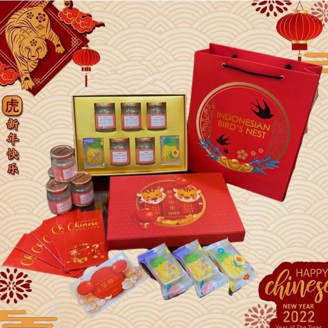 Hampers realfood isi 6 imlek walet Paket CNY Chinese New Year 2021