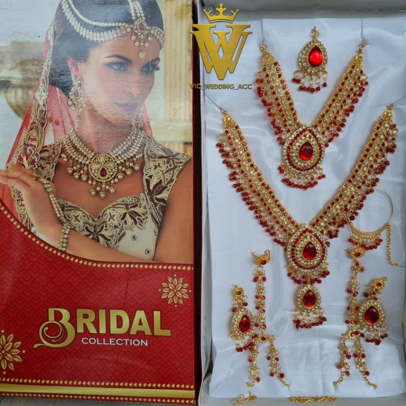 Kalung india set Bridal