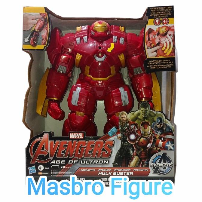 HASBRO Titan Hero Tech Marvel Avengers HULK BUSTER Interactive