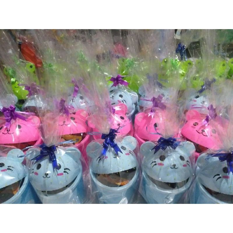

PAKET SNACK ULANG TAHUN SOUVENIR TONG SAMPAH / PARCEL BINGKISAN SNACK