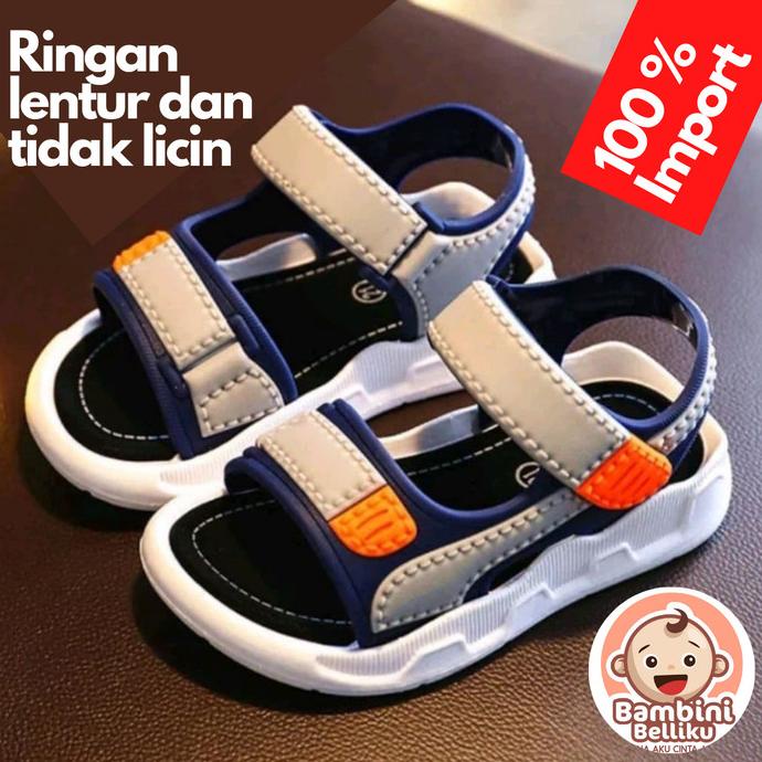 Sandal Gunung Anak Import Sepatu anak Laki 2 3 4 5 6 7 8 Tahun