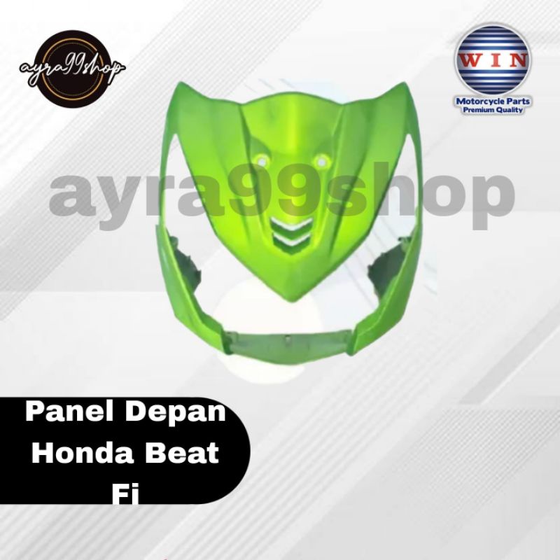 PANEL DEPAN PANEL LAMPU DEPAN HONDA BEAT FI 2013-2015 MERK WIN