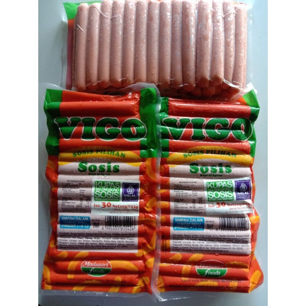 

sosis Vigo varian sapi dan ayam isi 30pcs