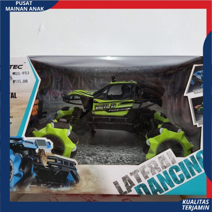 RC Rock Crawler 4 wd Remot Kontrol Mainan anak Mobil Lateral dancing remote control Baterai cas Berlampu