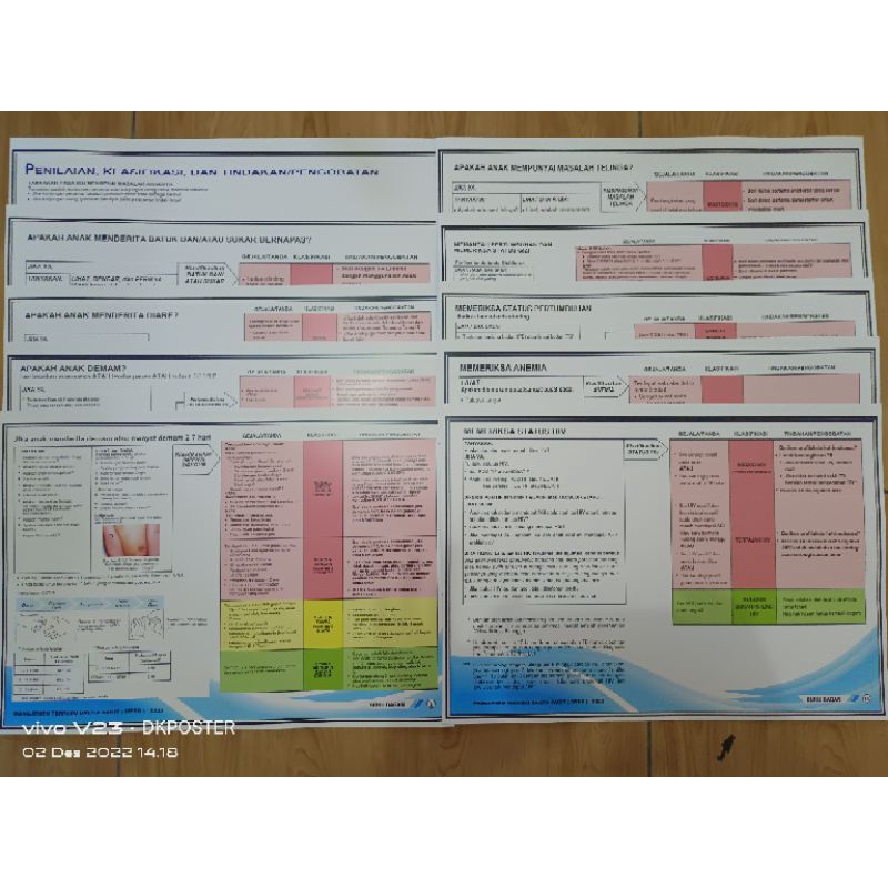 (TERLARIS) POSTER BAGAN MTBS 2022 FULL LAMINATING (1 SET 10 POSTER)