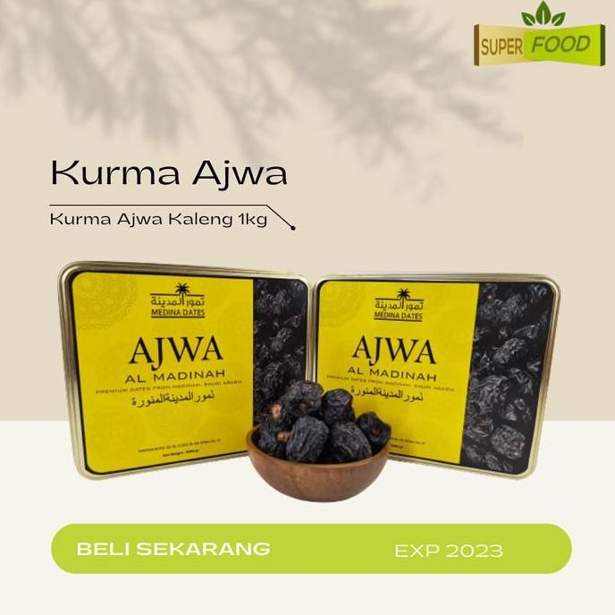 

TERLARIS KURMA AJWA ASSHOGIROH KALENG 1KG BEST SELLER RTH694GTR