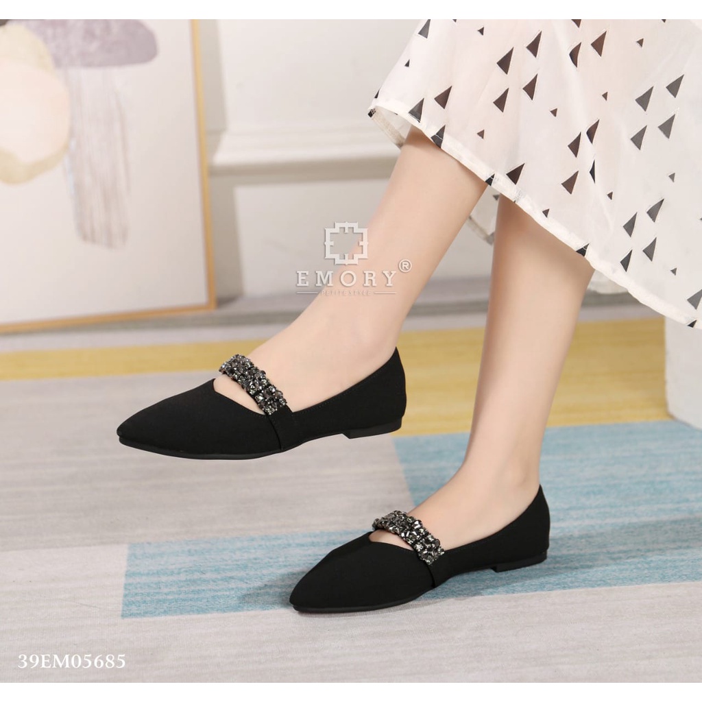 SV - EMORY Levanny Sepatu Flat Wanita 39EMO5685