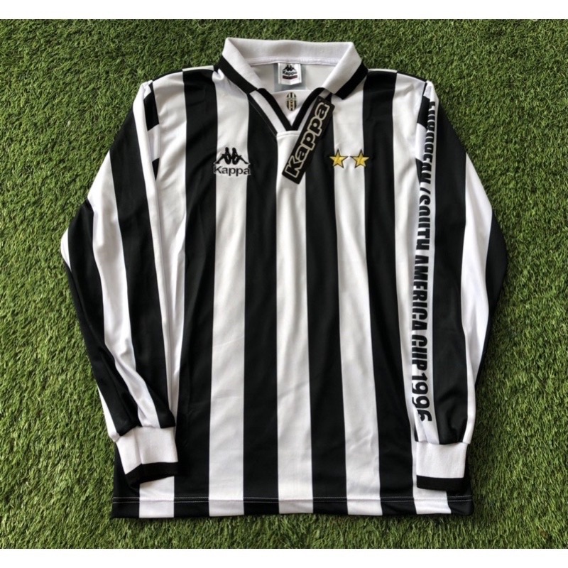 JERSEY RETRO GRADE ORI JUVENTUS HOME EUROPEAN CUP 1996