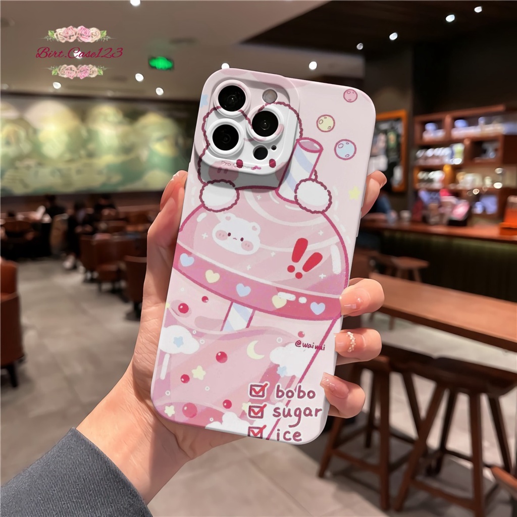 CUSTOM CASE SOFTCASE SILIKON PROCAMERA BOBO DRINK CUSTOM OPPO REALME VIVO XIAOMI SAMSUNG INFINIX IPHONE FOR ALL TYPE BC6851