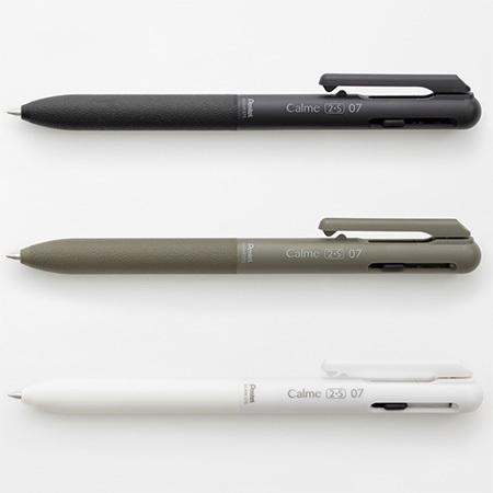 

Pentel Calme 2 + S 0.7 mm 2 Color Emulsion Ballpoint Pen & Pencil