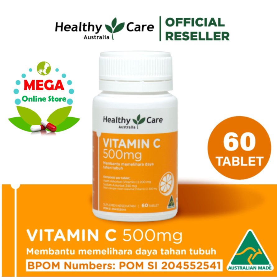 BPOM Healthy Care Vitamin C 500 mg 60 Tablet